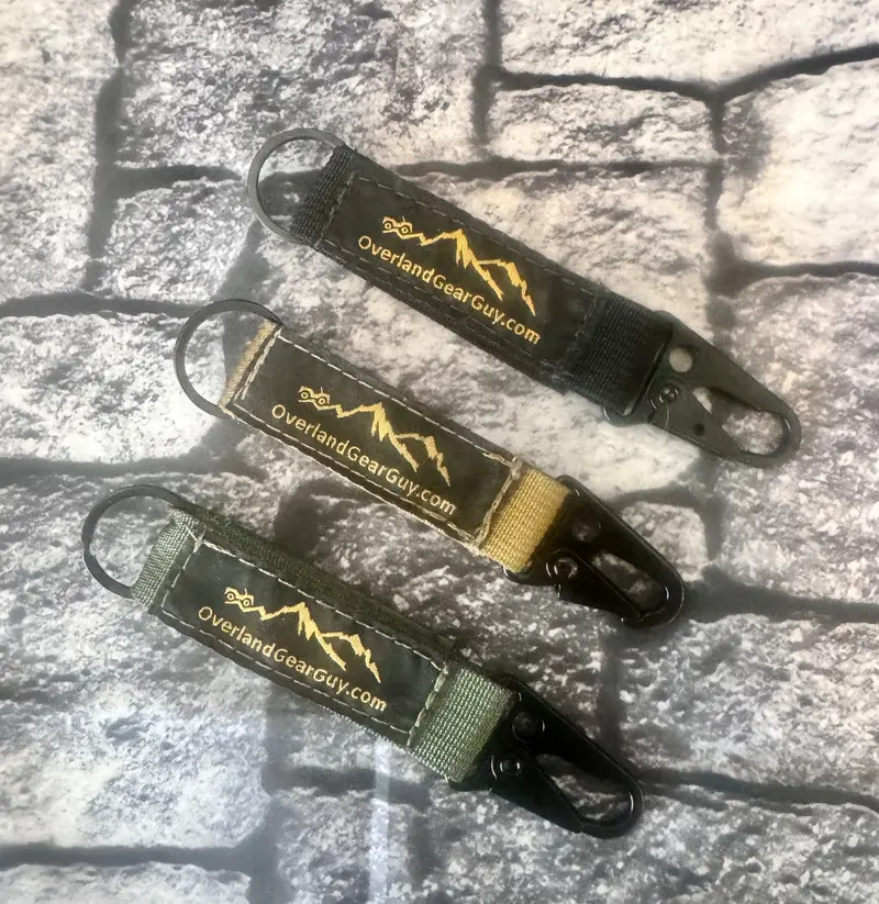 1-Inch Heavy-Duty HK Clip with Velcro Strap