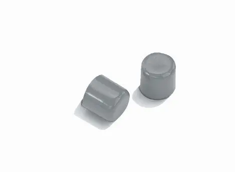 1-Inch Walker Glide Caps – Two Per Pair