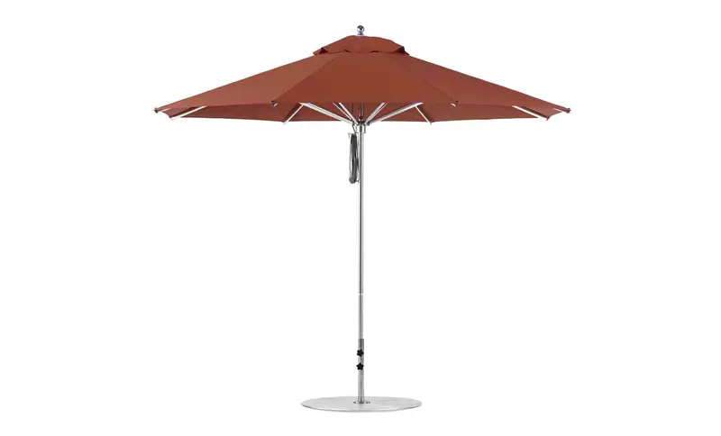 11-Foot Octagonal Pulley-Driven Premium Umbrella