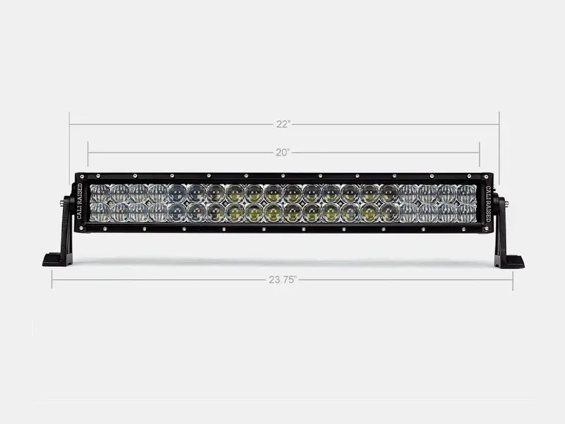 22-Inch Dual-Row 5D Optic OSRAM LED Light Bar