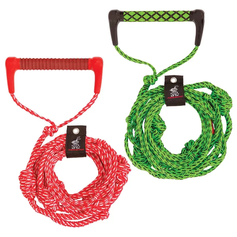 25-Foot 4-Section Wakesurf Rope – Adjustable, Tangle-Free Design for One Rider