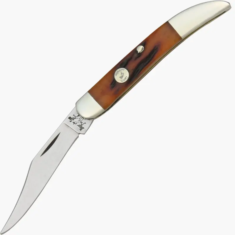 3-Inch Red Stag Bone Pocket Toothpick