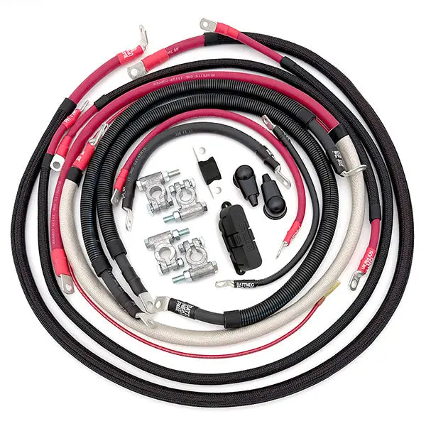 6.0L Powerstroke Diesel Battery Cable Kit for Ford F250/F350 (2003–2007)