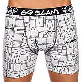 69Slam Play Out Loud Boxer Briefs – Grey/White