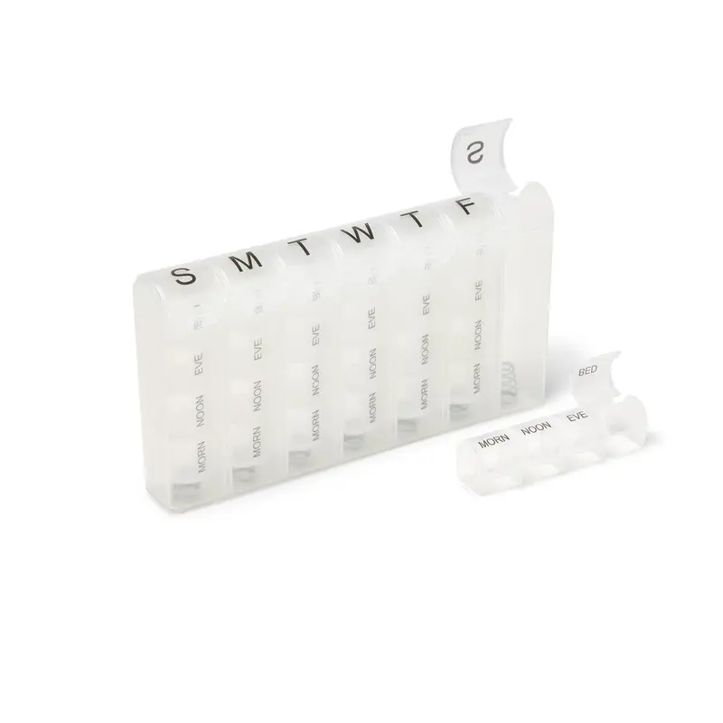 7-Day Pill Reminder Chart – Reusable Weekly Medication Tracker (20-Pack)