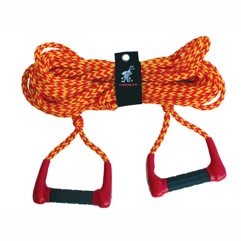 75-Foot Dual-Handle Water Ski Tow Rope for Enhanced Control