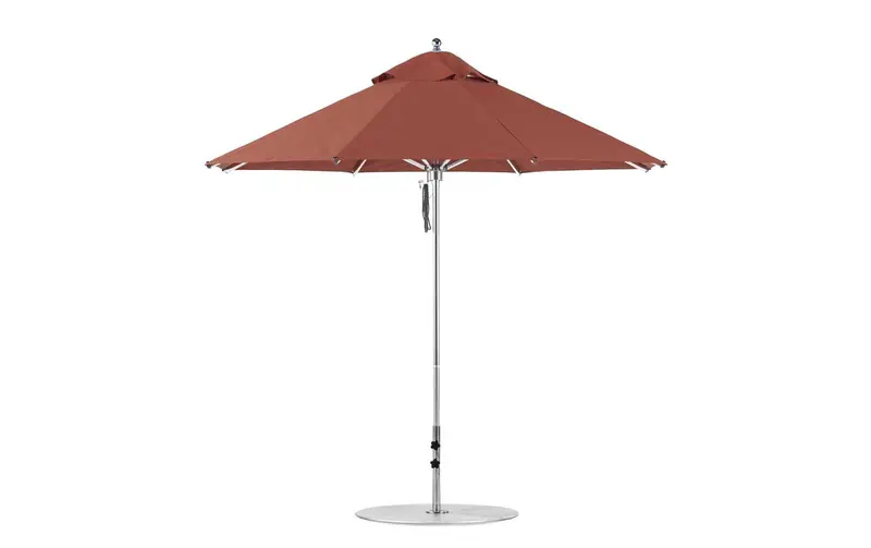9-Foot Octagonal Pulley-Driven Premium Umbrella
