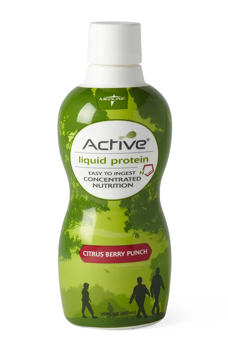 Active Liquid Protein – Berry Flavor, 30 oz Bottle, 4-Count Case