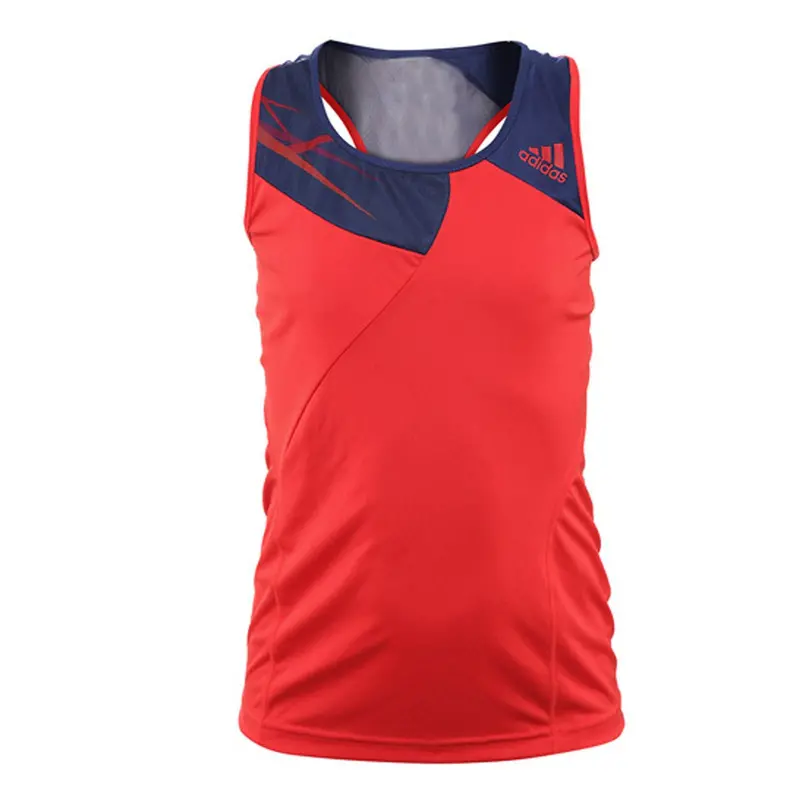 Adidas Girls’ Hi-Rise Grey Adizero Tennis Tank Top