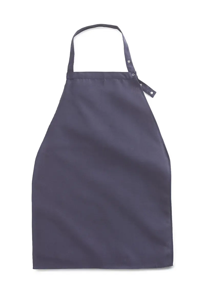 Adult Apron-Style Bib – Navy, 19″ x 27″, Pack of 24