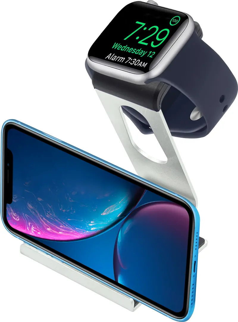 Aduro iPhone & Apple Watch Docking Station – Sleek Dual-Device Charging Hub