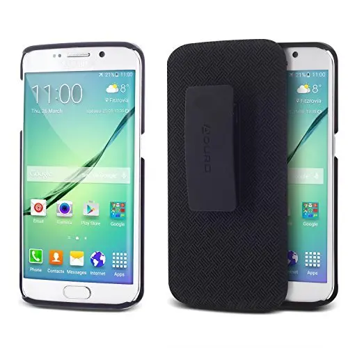 Aduro Shell & Holster Combo Case for Samsung Galaxy S6 Edge
