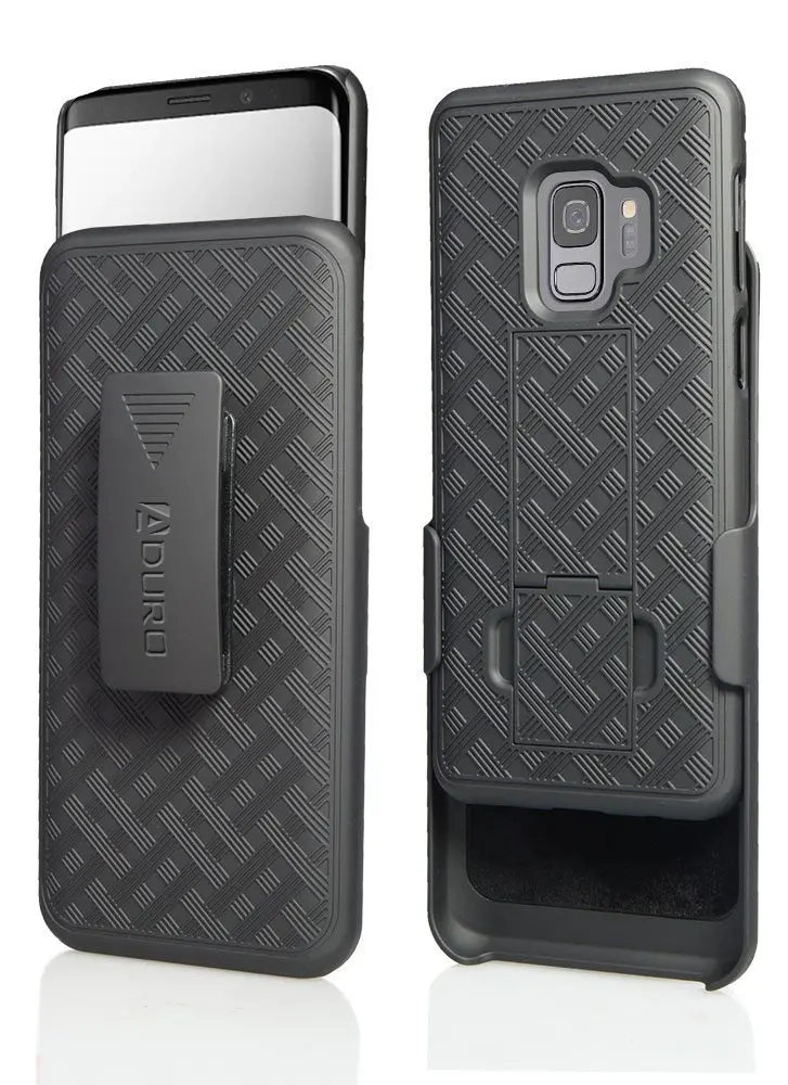 Aduro Shell & Holster Combo Case for Samsung Galaxy S9