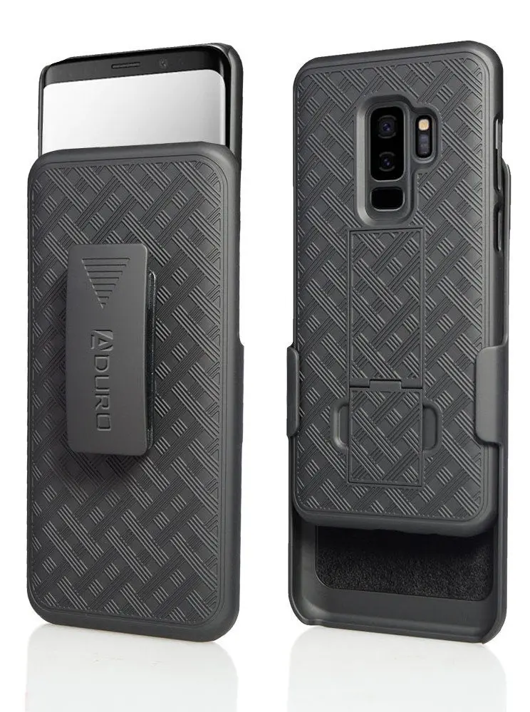 Aduro Shell & Holster Combo Case for Samsung Galaxy S9+