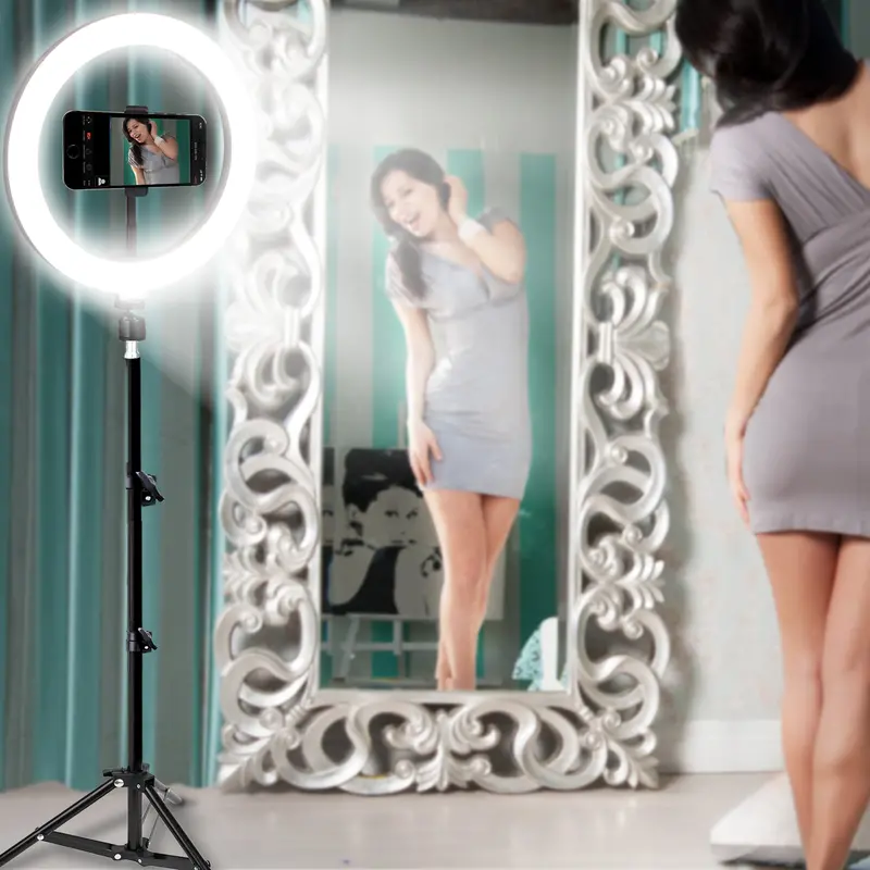Aduro U-Stream Home Streaming Kit – 10-Inch Ring Light, Tripod & Accessories