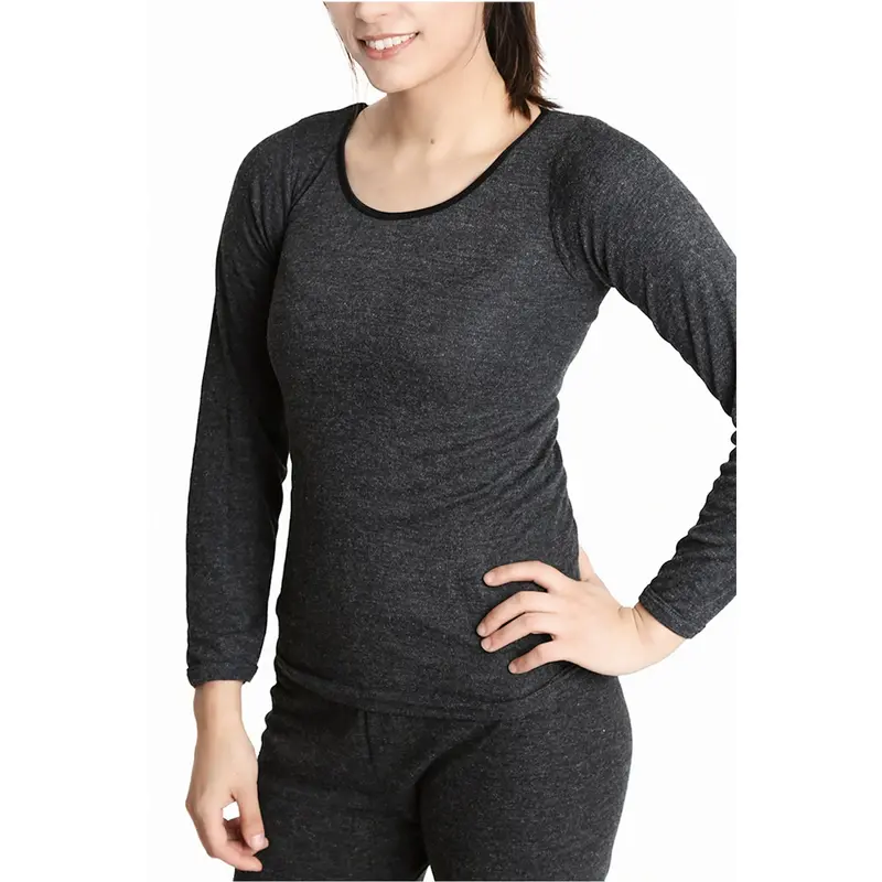 Adventureco Women’s Merino Wool Thermal Top – Long-Sleeve Base Layer