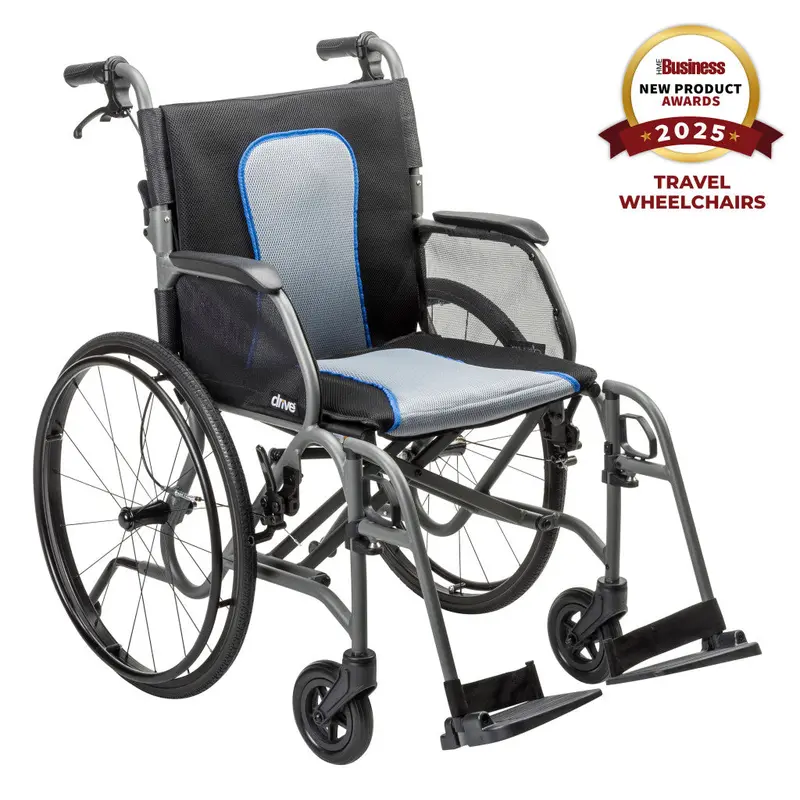 AeroFly 20-Inch Ultra-Light Wheelchair – Gray