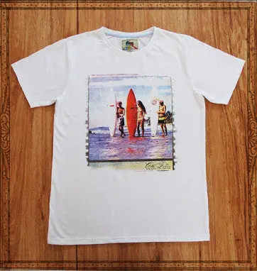 AF Makaha 3 Vintage T-Shirt – Off-White