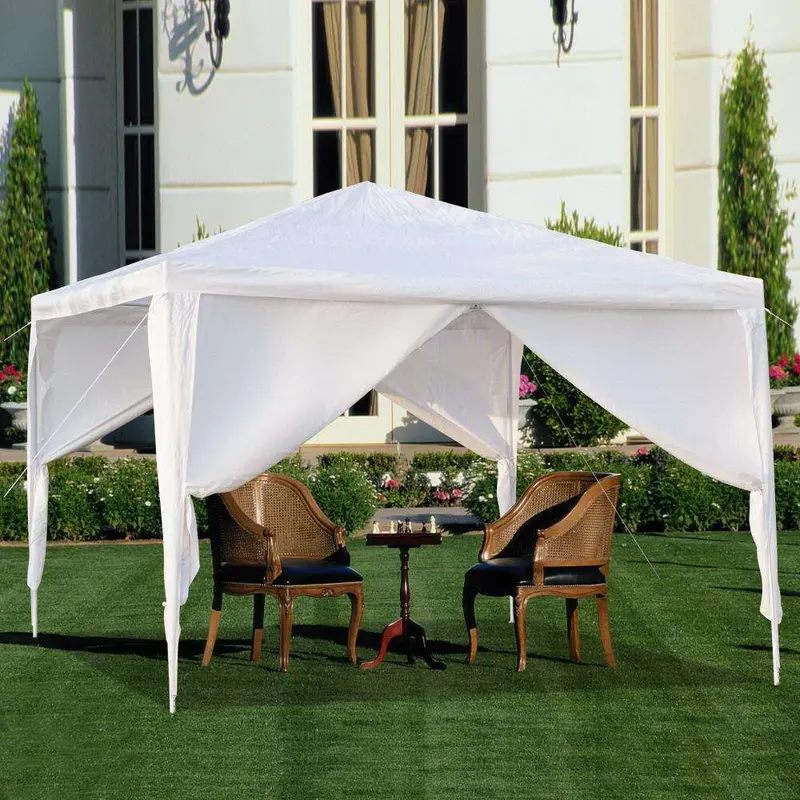 AfkaBand 10’×10′ Pop-Up Canopy Tent – Weather-Resistant Outdoor Gazebo with Full Enclosure