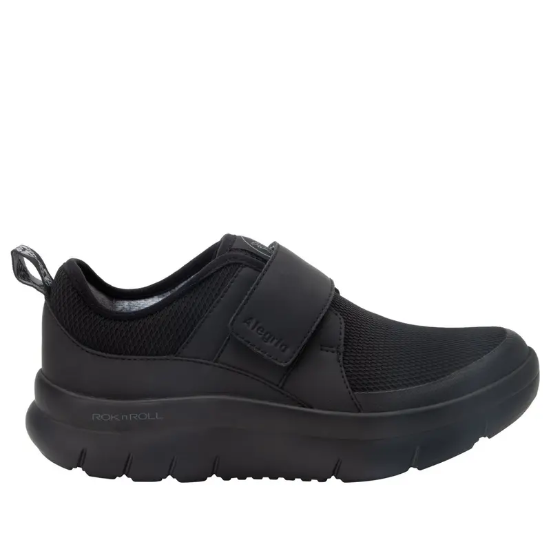 Alegria Double Adjustable Strap Shoe – Classic Black