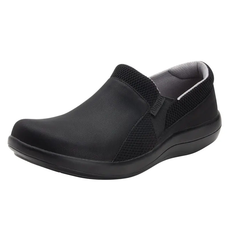 Alegria Duette Classic Black Clog for Nurses, Chefs & Hospitality Personnel