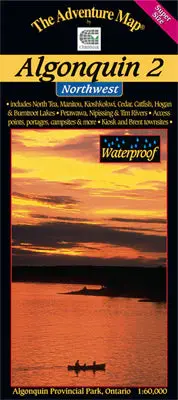 Algonquin Park Adventure Map #2: Northwest