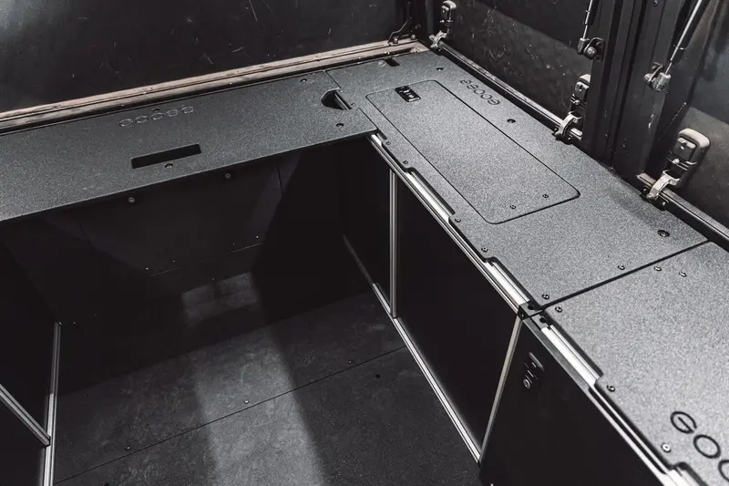 Alu-Cab Front Utility Module for Chevrolet Silverado 1500 / GMC Sierra 1500 (2019–Present, 4th Gen., 5’8″ Bed)