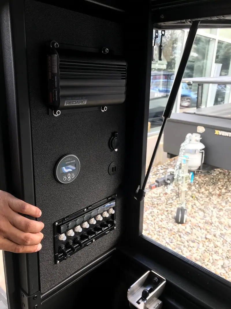 Alu-Cab Midsize Truck Canopy Camper Electrical Panel