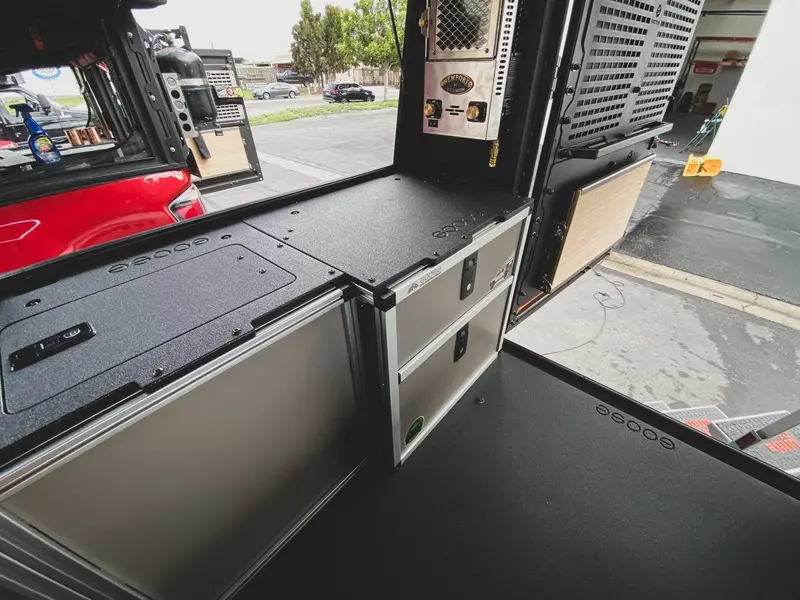 Alu-Cab Rear Double Drawer Module for Ram 1500 (DT) & 1500 TRX (2019–Present, 5th Gen.)