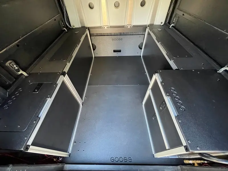Alu-Cab V2 Canopy Camper: Front Utility Module for Toyota Tacoma (2005–Present, 6′ Bed)