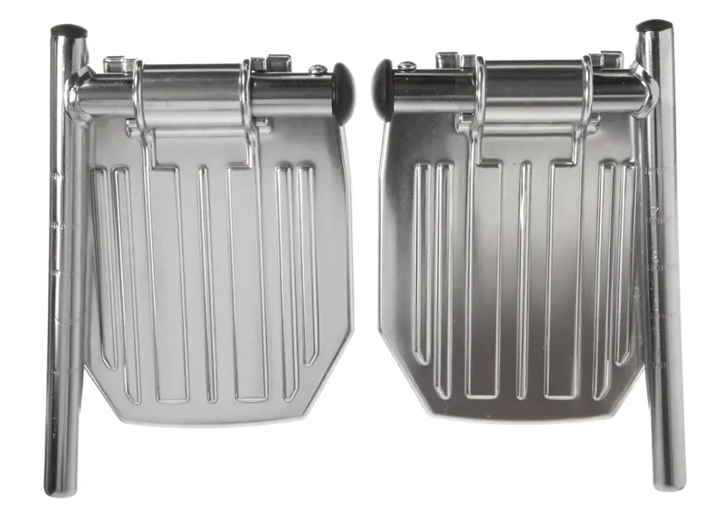 Aluminum Footplate Assembly for Excel 2000 Wheelchair – Pair