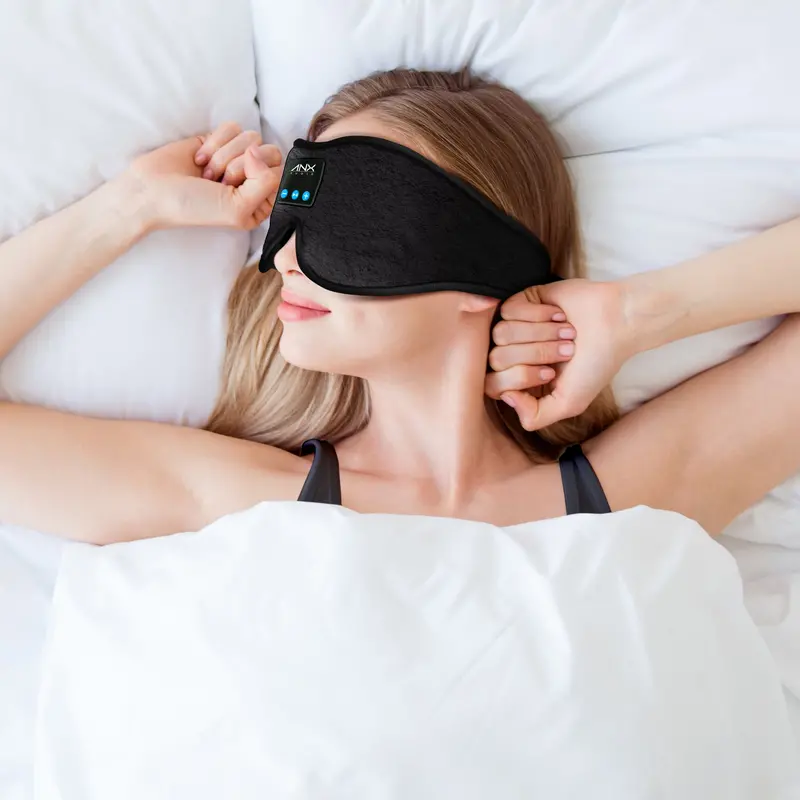 ANX DreamSounds Black Wireless Sleep Headphones