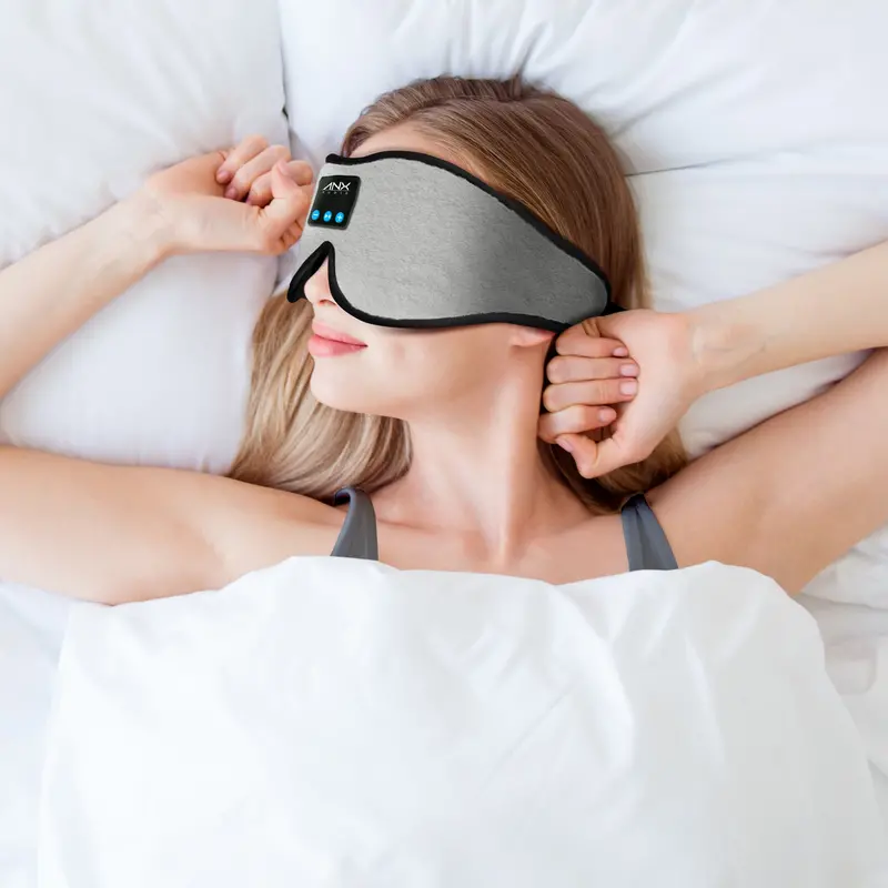 ANX DreamSounds Cool Gray Wireless Sleep Headphones