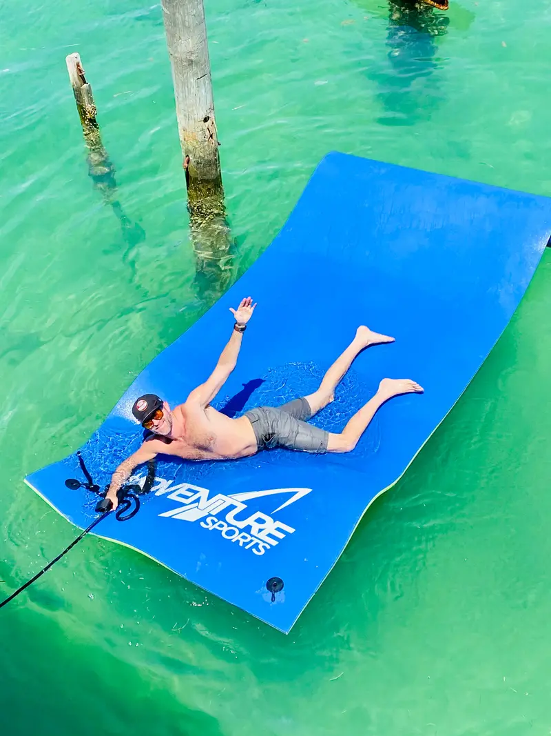 AS Three-Layer Floating Yoga Mat – 15 Feet by 6 Feet
