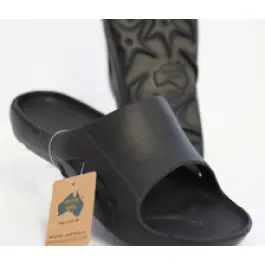 Aussie Slides Unisex Black Sandals
