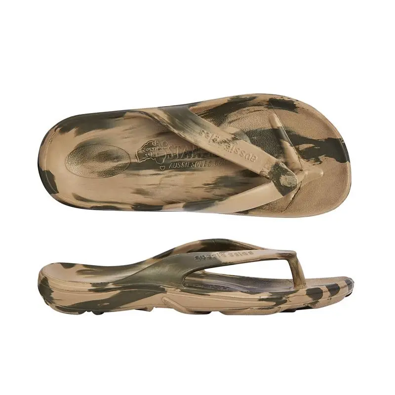 Aussie Soles Starfish Rubber Thong Sandals