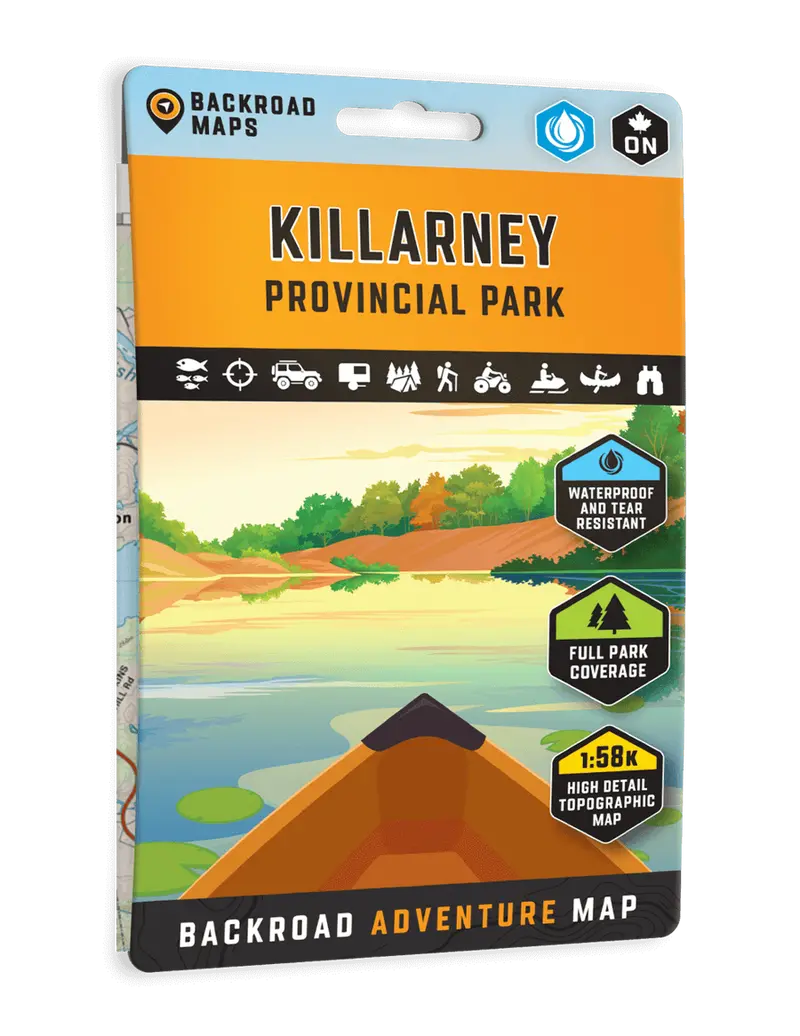 Backroad Maps: Killarney Provincial Park (Ontario)