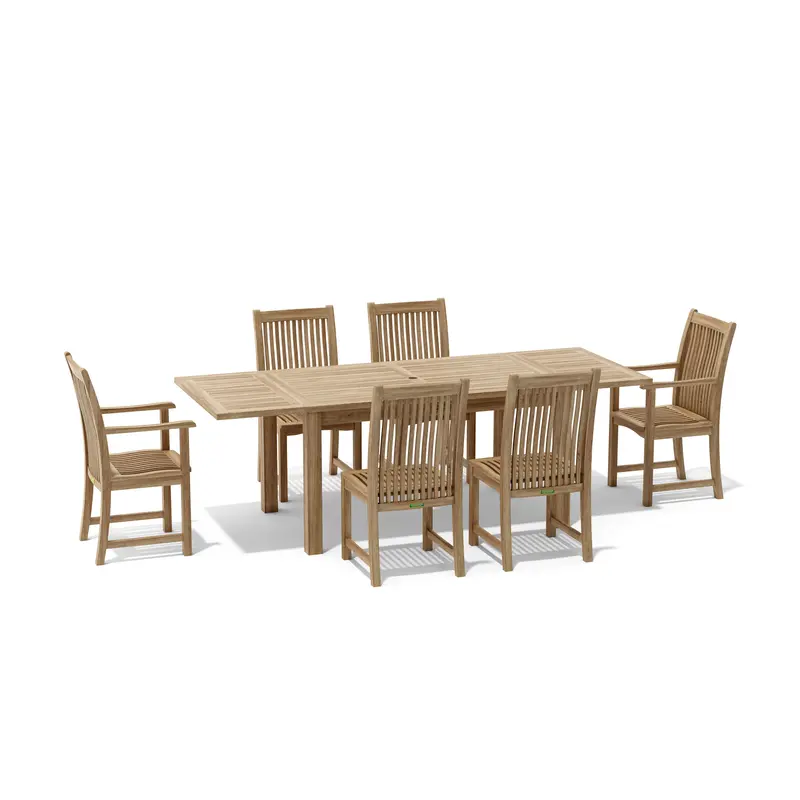 Bahama Chicago 7-Piece Outdoor Dining Set with Chairs