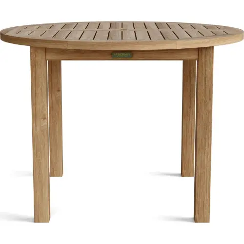 Bahama Round Dining Table – 42-Inch Space-Saving Design