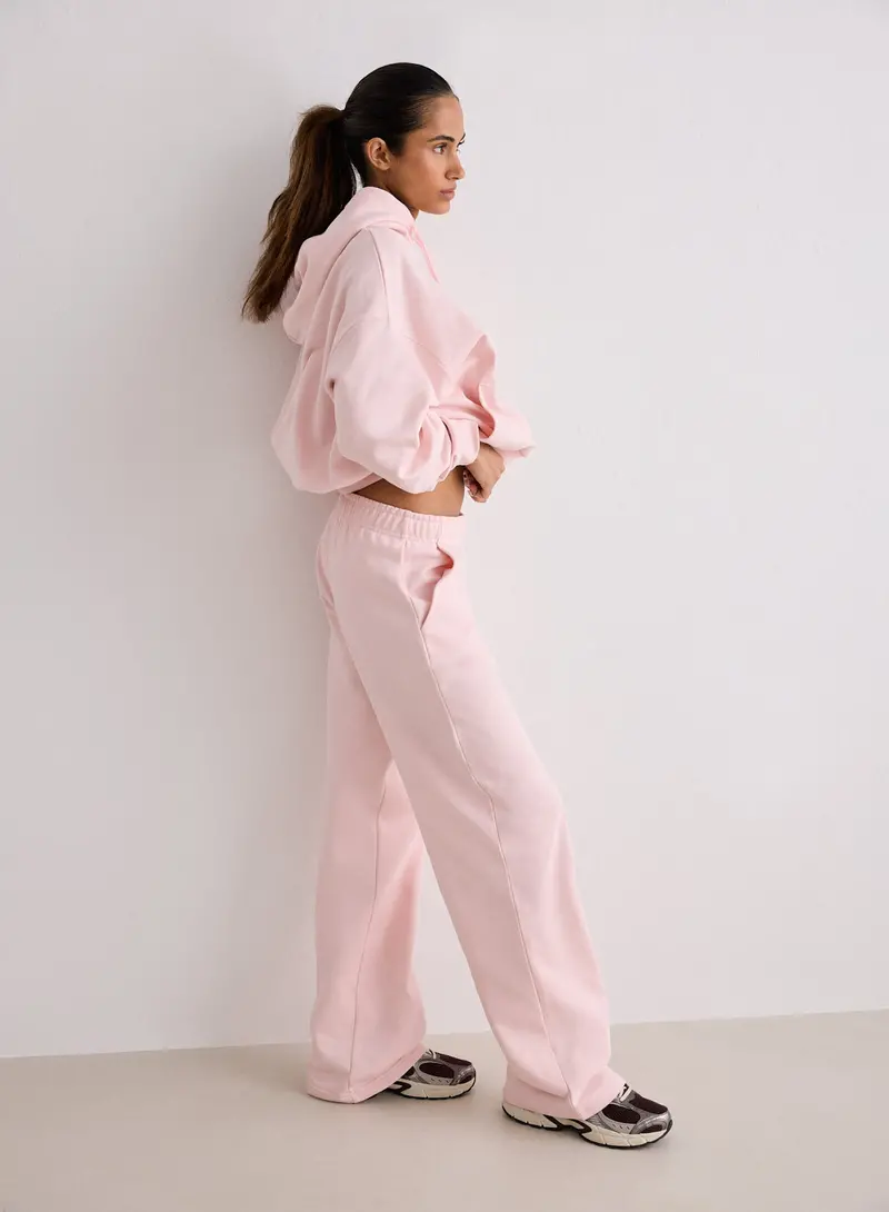Ballerina-Inspired Chunky Terry Sweatpants – Lounge & Light Activity