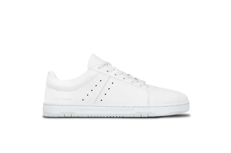 Barebarics Enigma All-White Barefoot Sneakers – Sleek Neutral Design