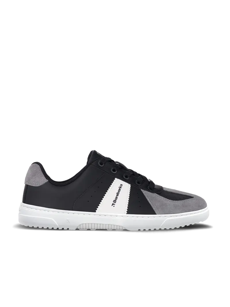 Barebarics Icara Breathable Barefoot Sneakers – Black & Grey