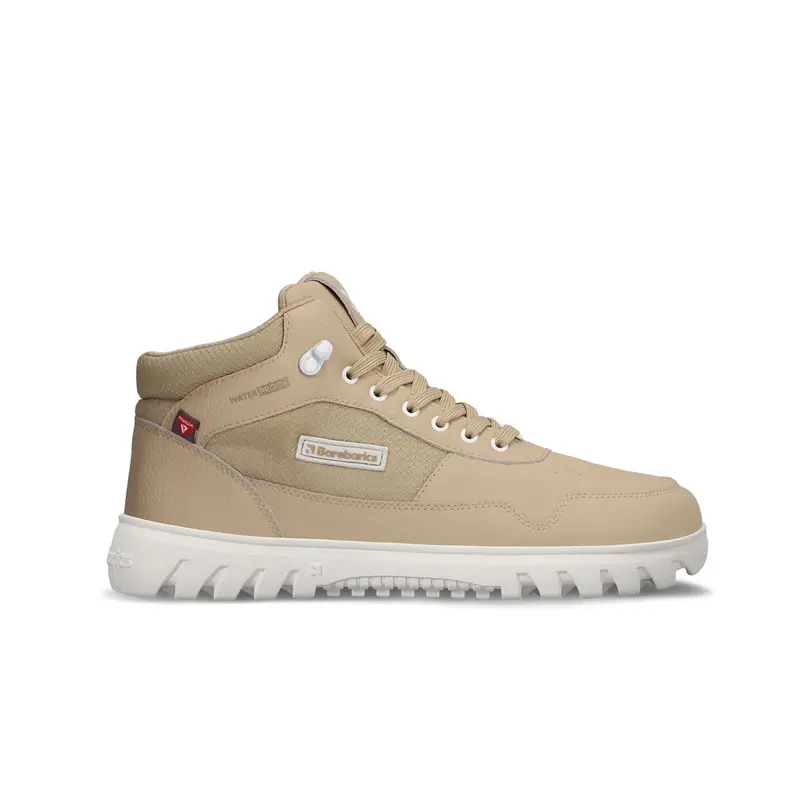 Barebarics UrbanEdge Minimalist Sneakers – Beige