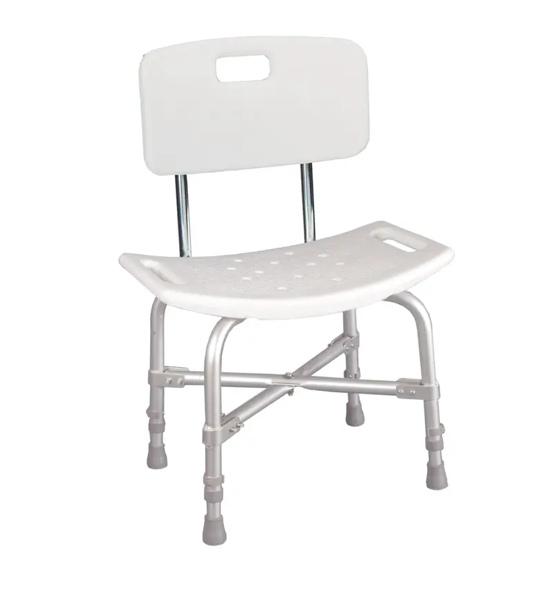 Bariatric Bath Bench with Back Support – Heavy-Duty Shower Seat