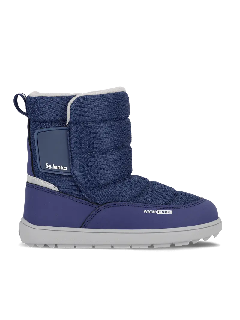 Be Lenka Ailo Junior Barefoot Snow Boots – Dark Blue Finish
