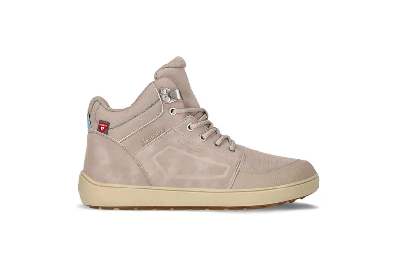 Be Lenka ArcticEdge Barefoot Boots – Soft Beige Finish