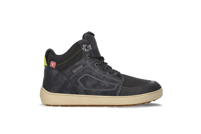 Be Lenka ArcticEdge Charcoal Black Barefoot Boots