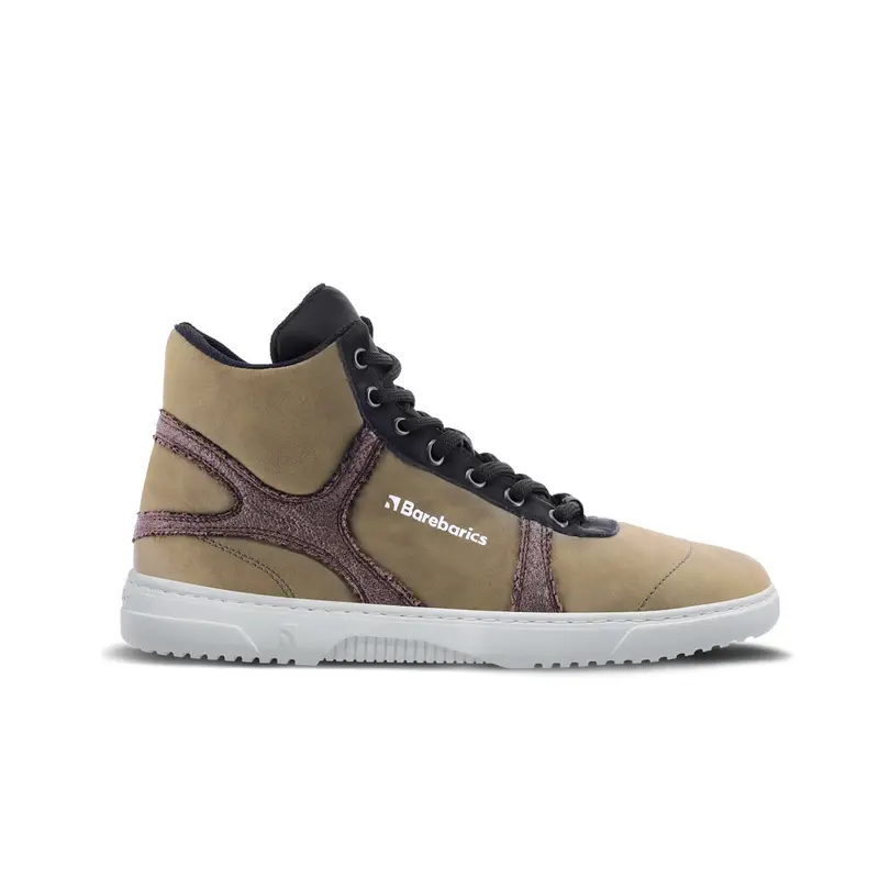 Be Lenka Barebarics Hifly Sneakers – Forest Green and Charcoal Grey