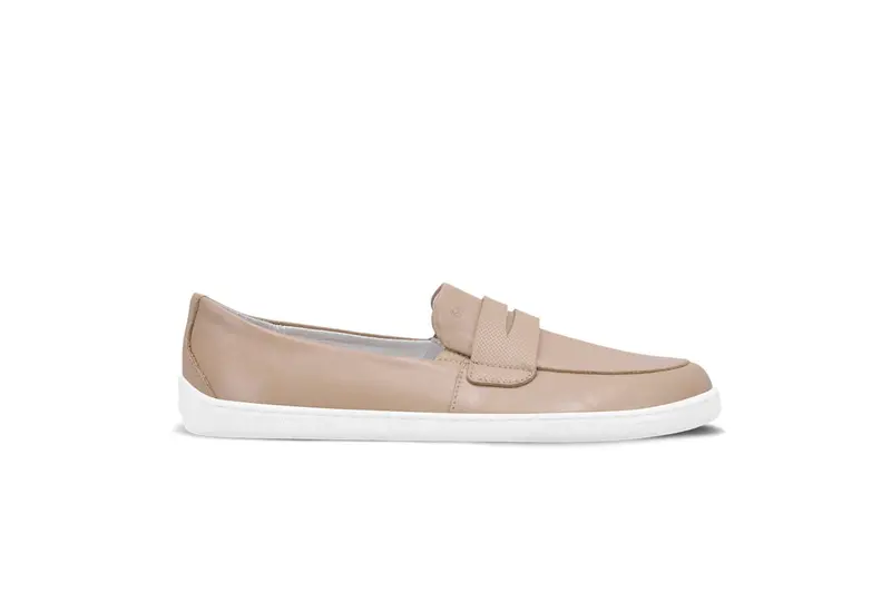 Be Lenka Buena Leather Moccasins – Warm Latte Brown