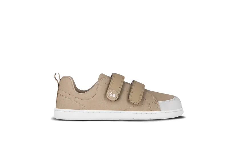 Be Lenka Canvi Preschool Light Brown Sneakers – Toddler Barefoot Shoes